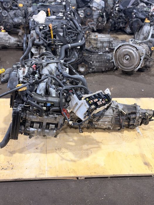 Контрактный двигатель EJ204 привозной мотор ej20 Subaru