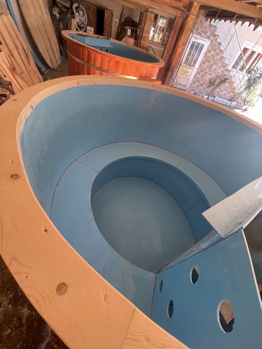 Ciubăr din fibră pentru 8 persoane