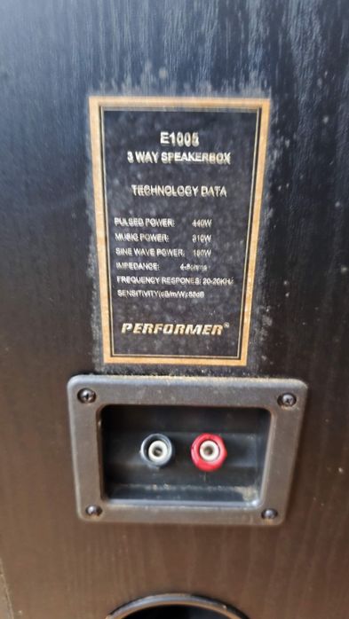 Boxe 3 cai 150 W 4 ohmi