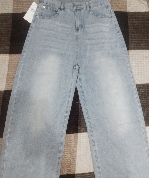 Мужские ретро джинсы оверсайз