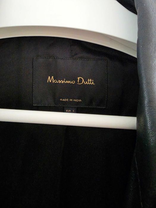 Кожено яке Massimo Dutti