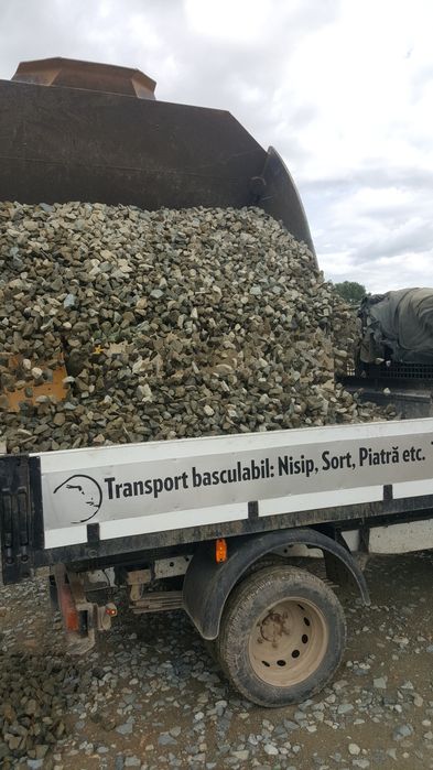 Nisip, sort, pietris, balastru, piatra concasata, pamant, umplutura