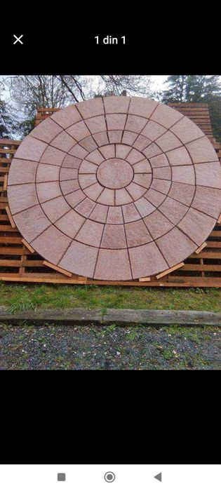 Set matrite pavaj rotund pt gradini,spatii verzi!