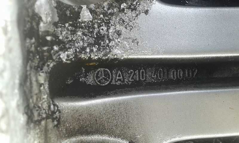 Продам оригинальные легкосплавные диски "Ronal" на автомашину Mersedes