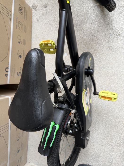 Bicicleta copii DARK-HERO 500 + bara initiere gratuit