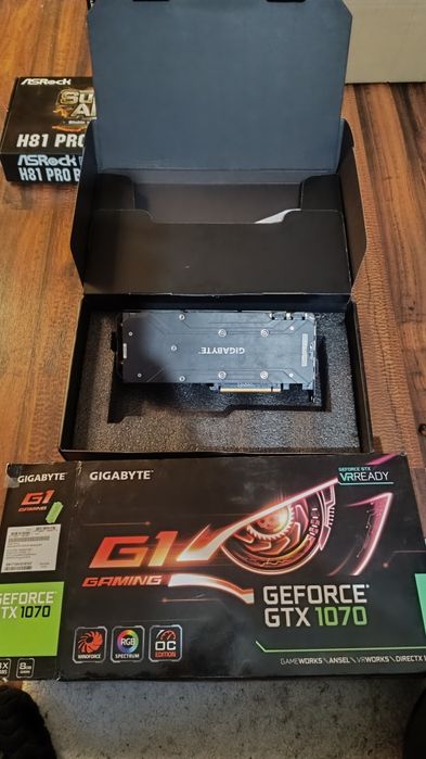 Видеокарта Gigabyte  G1 GAMING  GTX1070  8GB