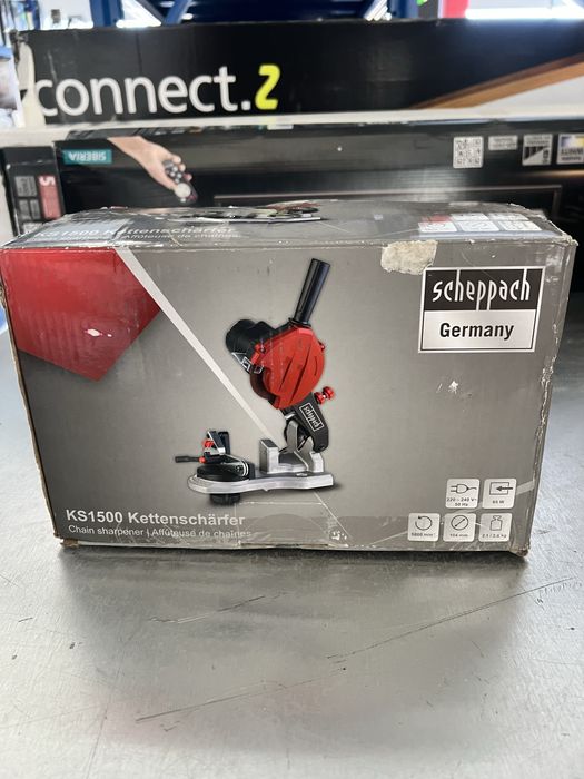 Машина за заточване на вериги KS1500 Scheppach