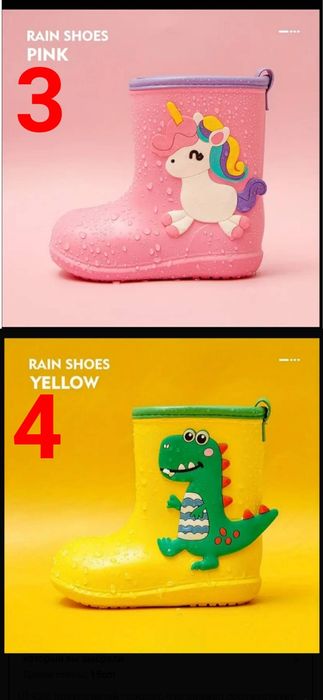 Резиновые EVA и Зимние сапожки девочки етик сапоги дутики не уги UGG