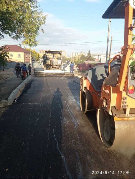 Асфальтирование.  Благоустройство  територи