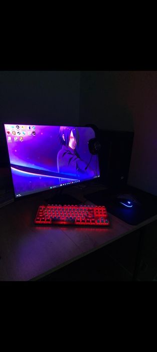 Игровой ПК + 165Hz монитор / i5 10400F / 32GB / GTX 1050 Ti / Готов к
