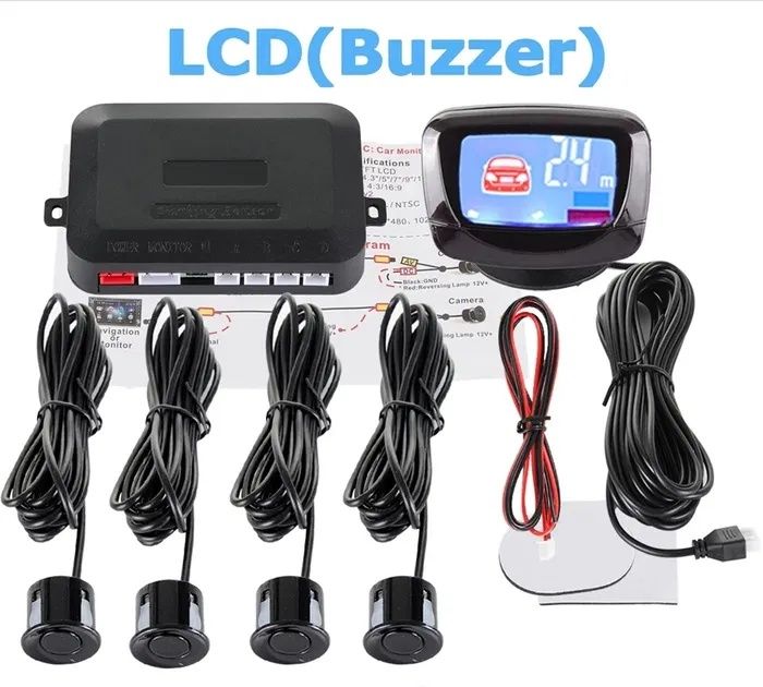 Парктроник за кола бус + дисплей 4 или 8 датчика