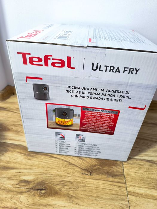 Airfryer Tefal EY111B15, 1630 W, 4.2 litri, 8 programe