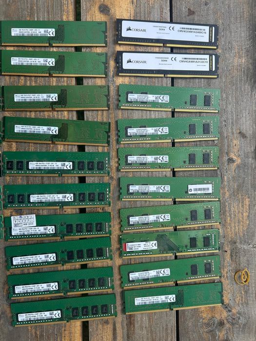 Lot 24 plăcute memorie RAM PC & SEVER (Kingston , Samsung, Hynix)