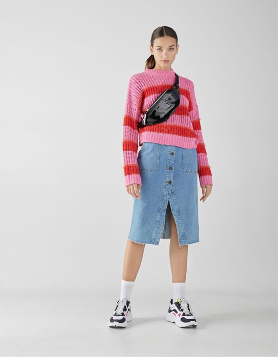 Bershka пуловер в два цвята Zara