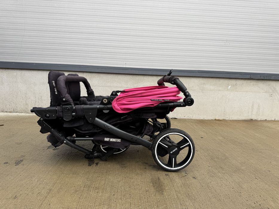 Количка за близнаци Baby Monsters Easy Twin 3