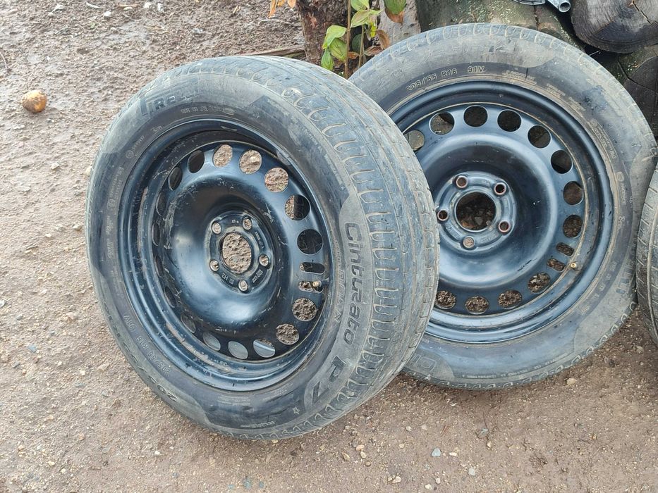 Джанти с подарък гуми  от Опел са свалени 5x110