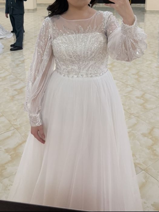 Платье свадебное белое