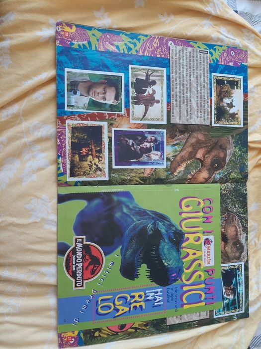 Album merlin (nu panini) Jurassic Park anii 90