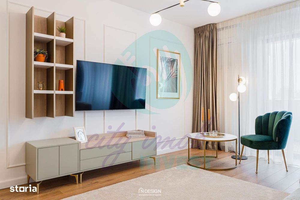 2 camere, suprafata 83 mp, terasa si loc parcare - PRIMA INCHIRIERE