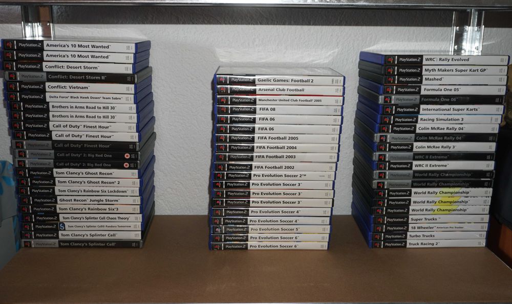 Лот от 625 игри за PS2/PS3/PS4 Okami/God of War 2/SVR 2011/Crash/GT3