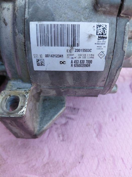 Compresor climă ac Mercedes smart  cod A 453 830 7000  450 lei
