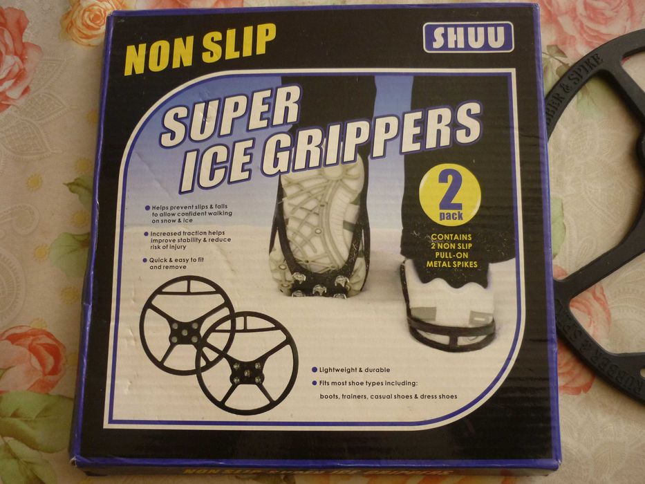 Шипове за обувки против хлъзгане/ледоходки.