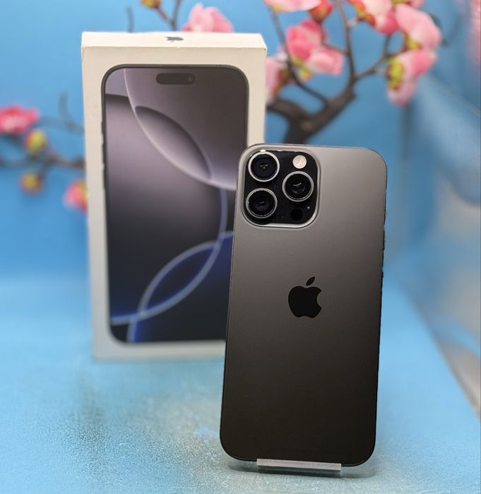 Apple iPhone 16 Pro Max, 256GB, 5G, Black Titanium