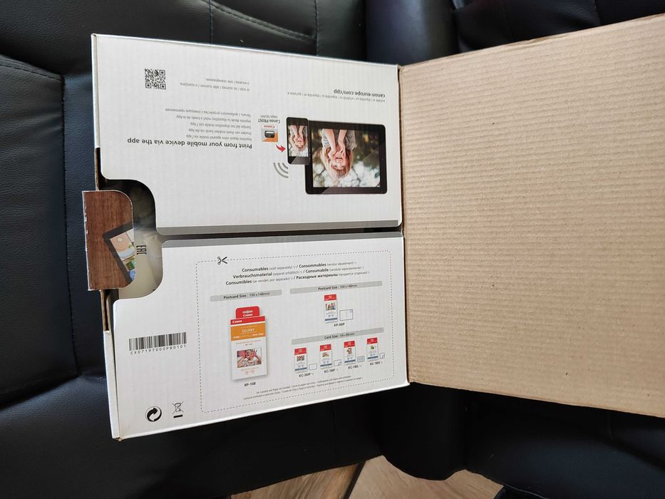 Фото принтер Canon Selphy CP1300 WiFi, AirPrint, Черен