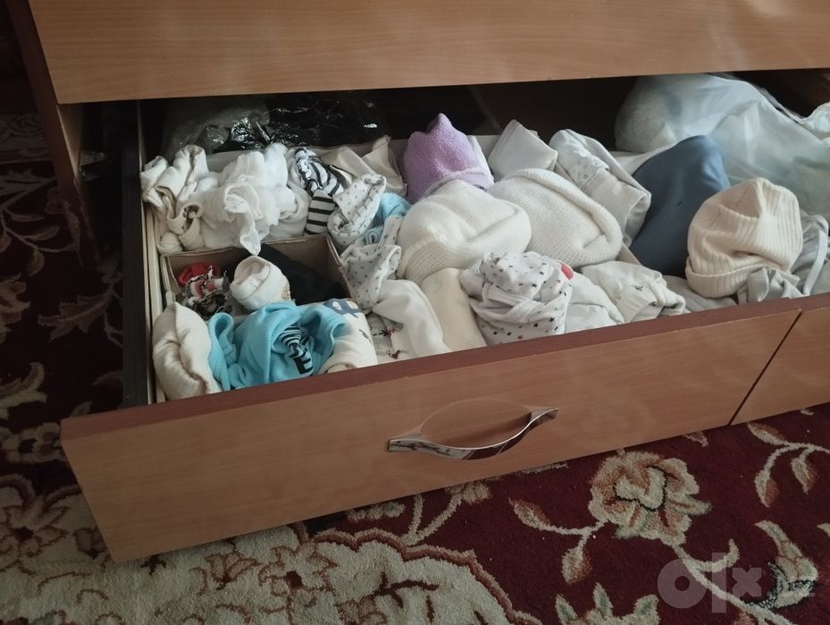 Детская кровать с тумбой