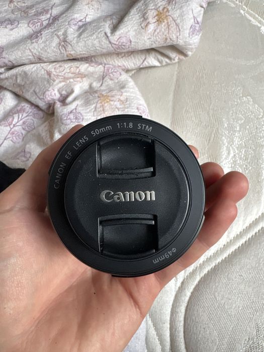 Объектив canon EF 50mm портретник