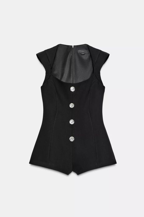 Черен гащеризон на Zara