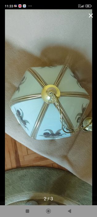 Lustră/ lampă/lampadar