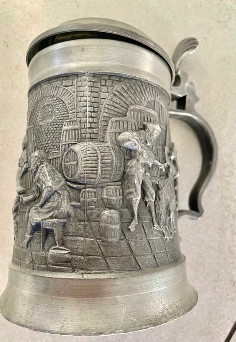 Halba bere vintage Germania din zinc 500ml