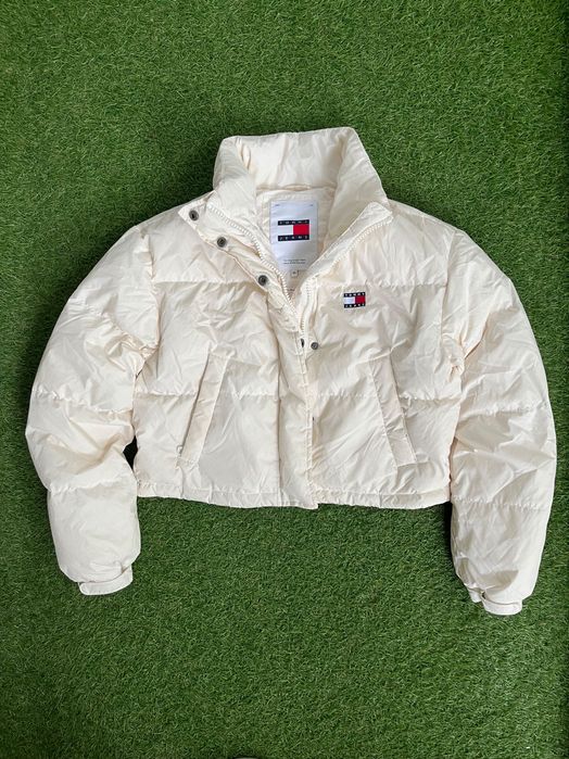 Дамско пухено яке : Tommy Jeans ALASKA - Down jacket - ancient white XS