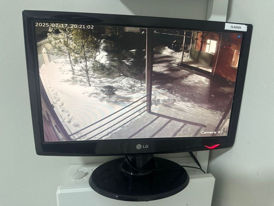 Установка видеонаблюдения