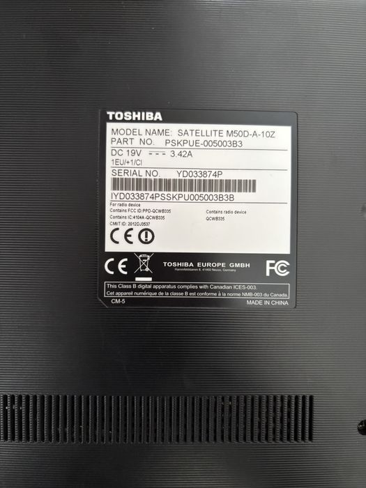 Лаптоп Toshiba Satellite M50D-A-10Z