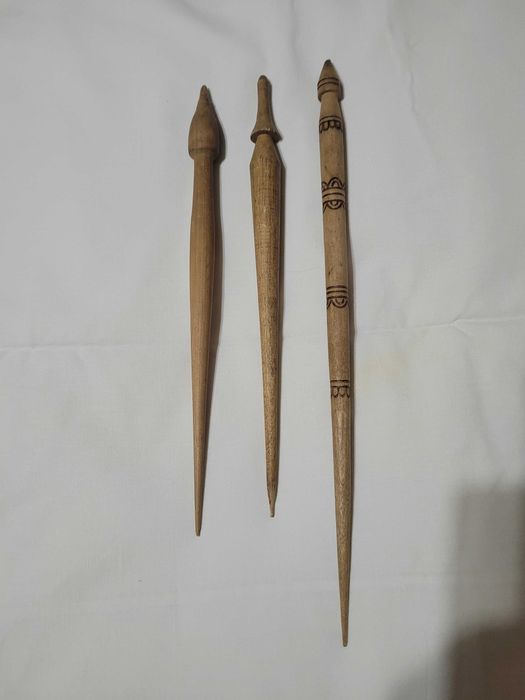 Веретено для прядения шерсти