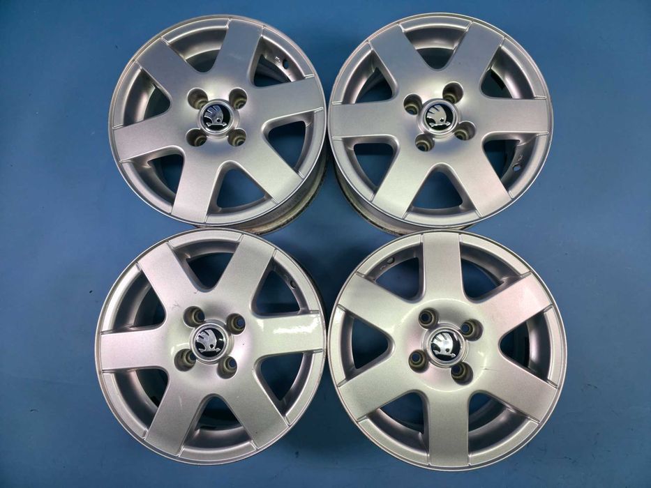 Jante Aliaj 4x100 14'' Skoda Fabia 1 Felicia CITIGO - 6J ET 43 !