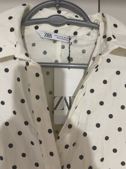 Платье Zara в горох