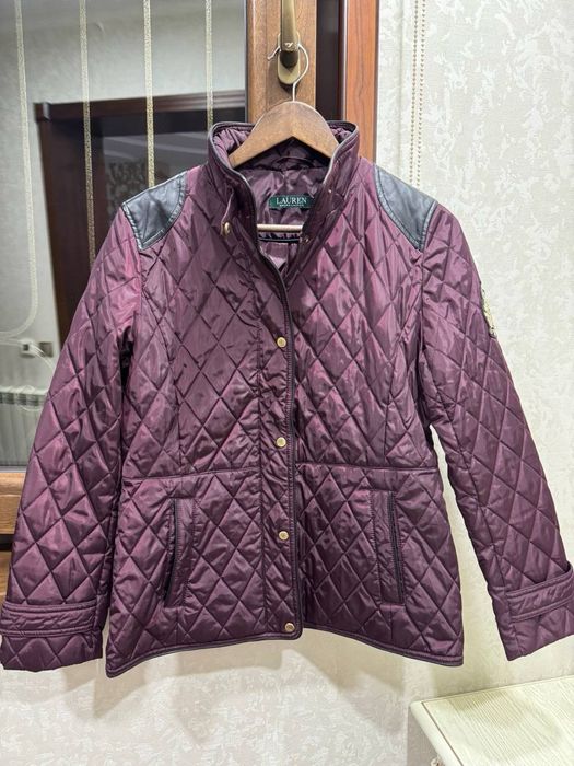 Бордовая куртка Lauren Ralph Lauren, б/у, размер S