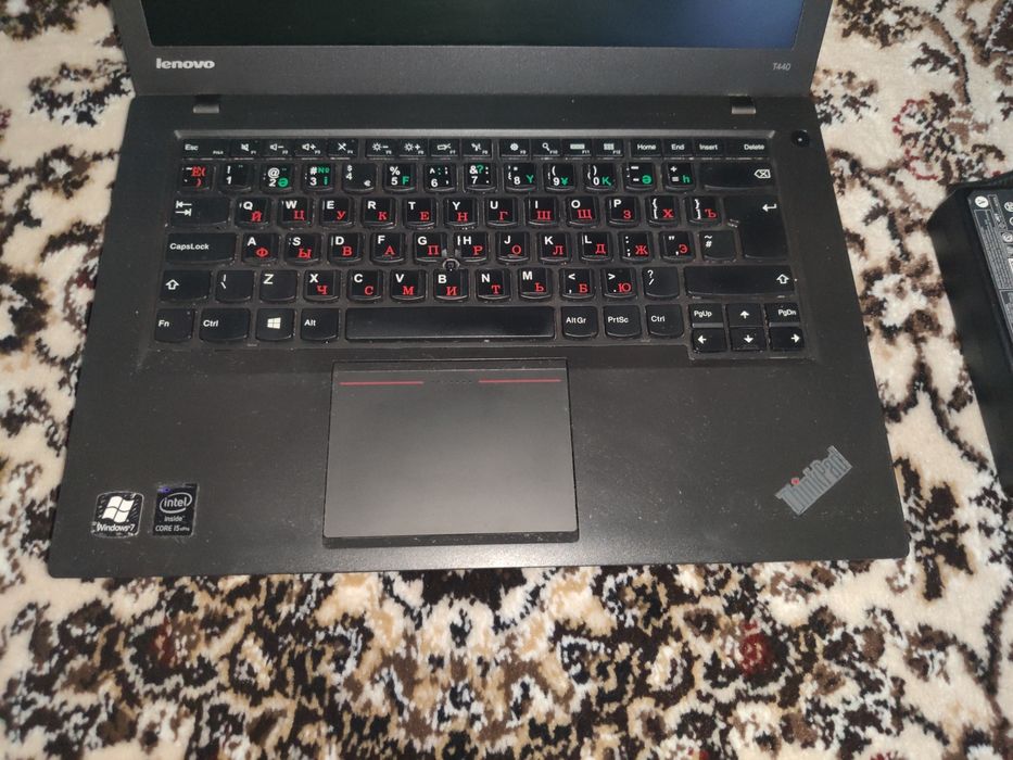 Lenovo ThinkPad T440 noutbuk. Core i5 4300 CPU/6GB AZU/250 GB SSD