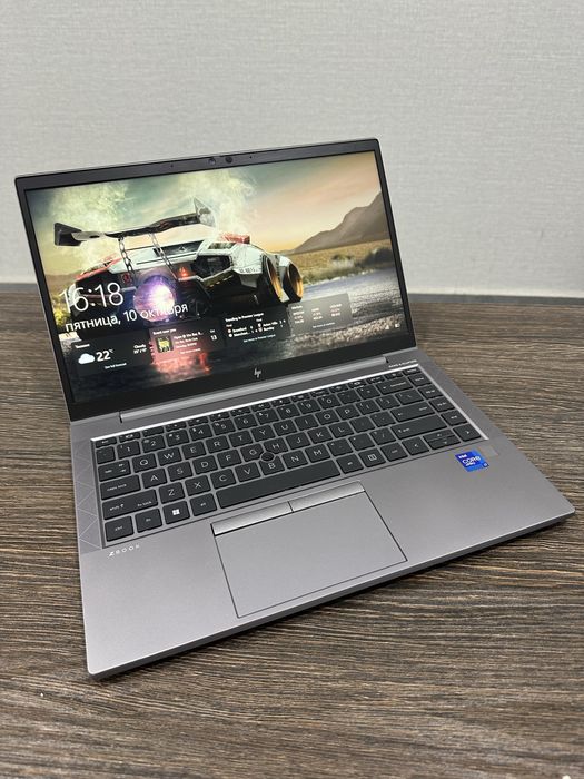 мощный 8-ядерный i7 ноутбук Hp Zbook Firefly 14 G8, для графики и игр