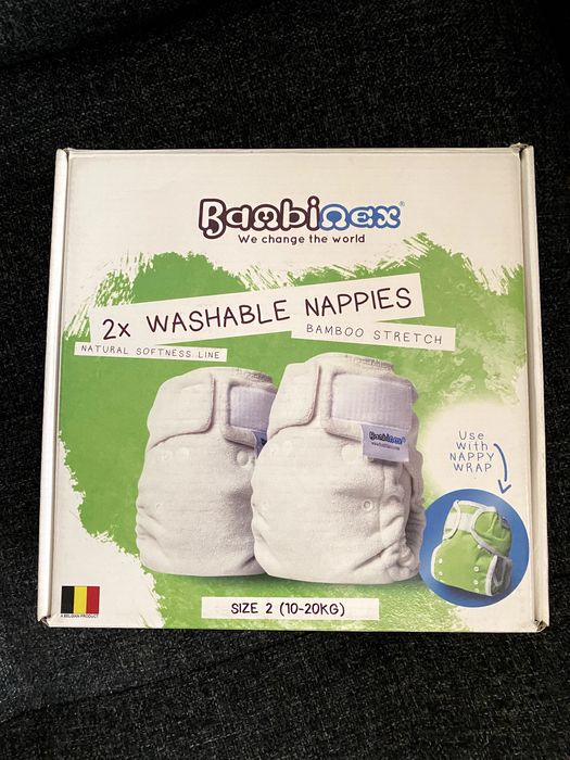 Бамбукови пелени с подложки