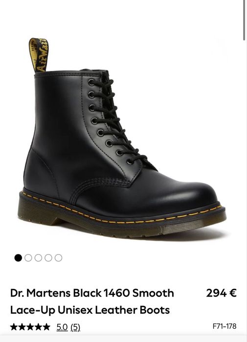 Dr. Martens Smooth Leather Boots