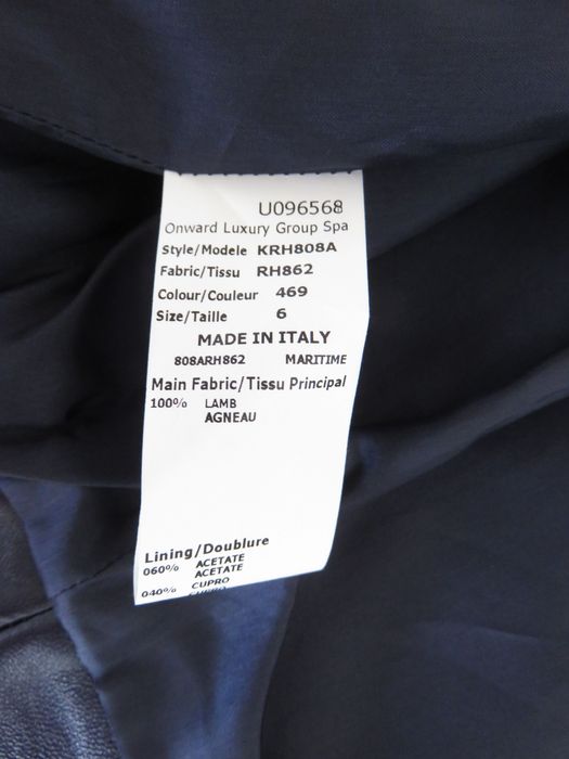 Късо кожено яке Michael Kors Collection, S - M, ново