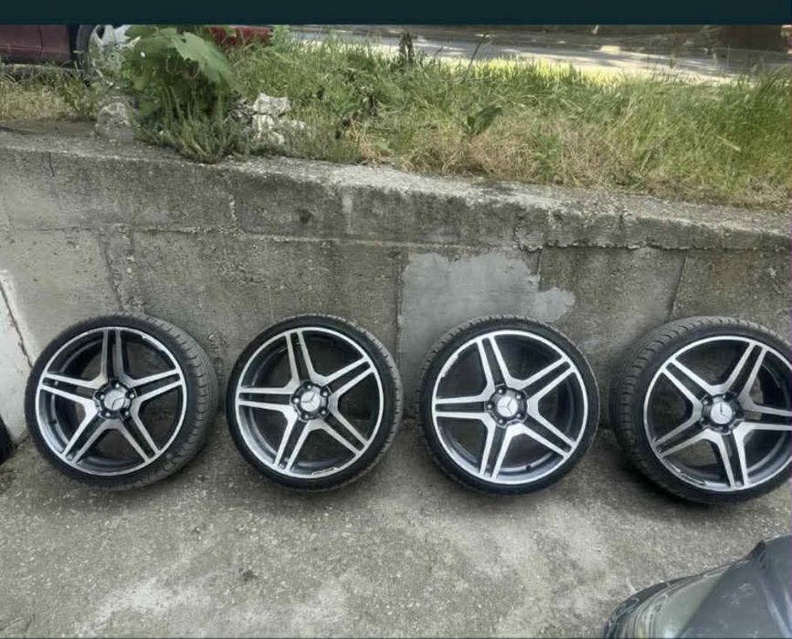 Алуминиеви джанти AMG 19 5x112 с летни гуми