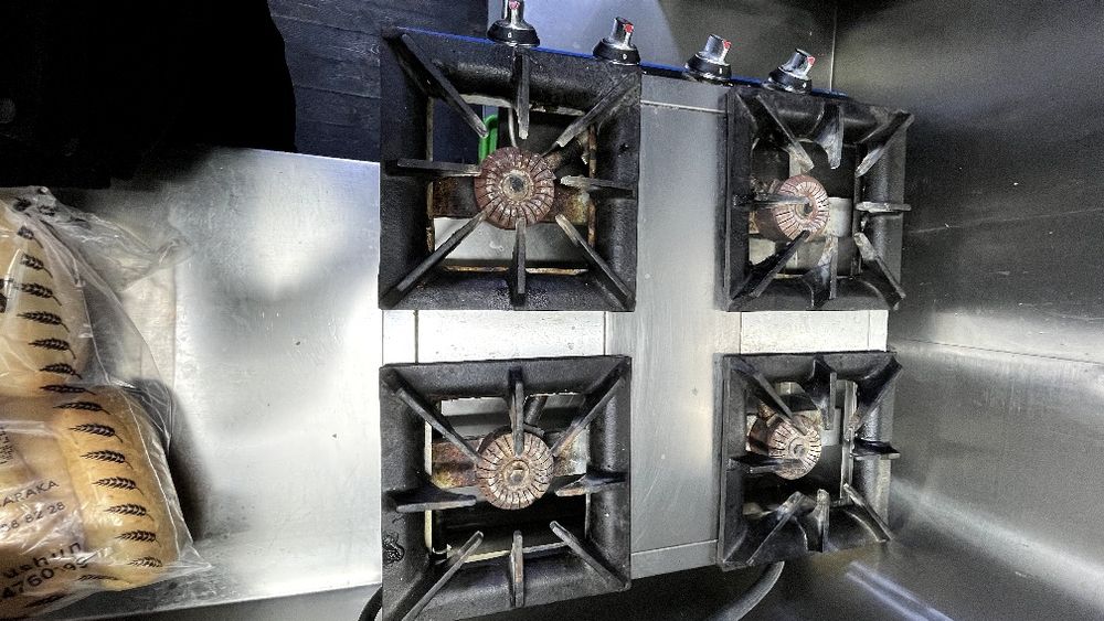 Настольный газ плита