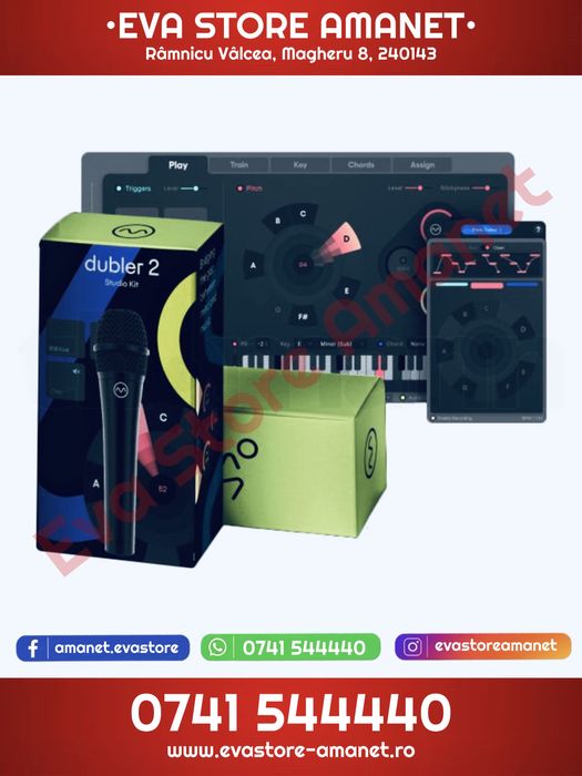 Vochlea Dubler 2 Studio Kit Bundle microfon Plug&Play Ableton Live