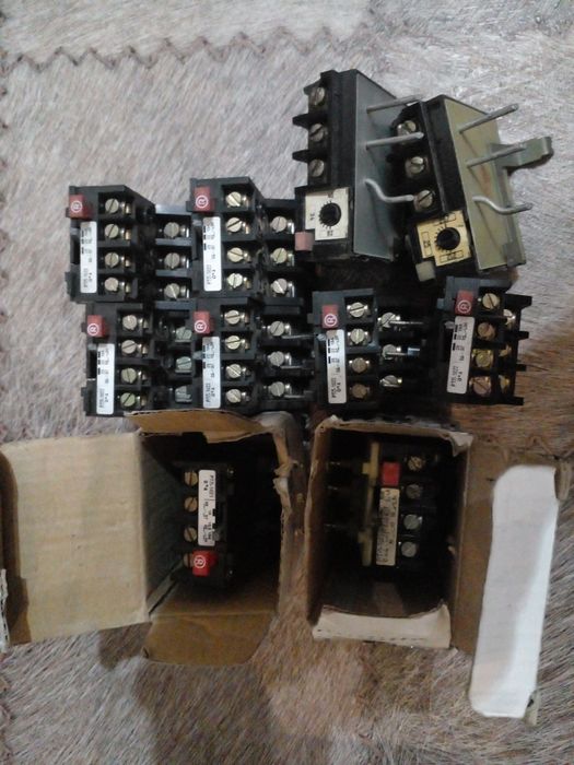 Реле тепловые 3х.п;2х.полюсные.