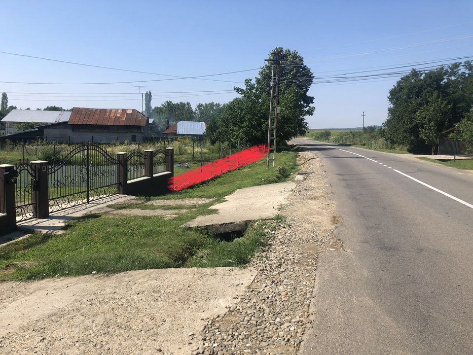 Teren casa, 1170mp, 16.5m deschidere,intravilan,asfalt,utilitati